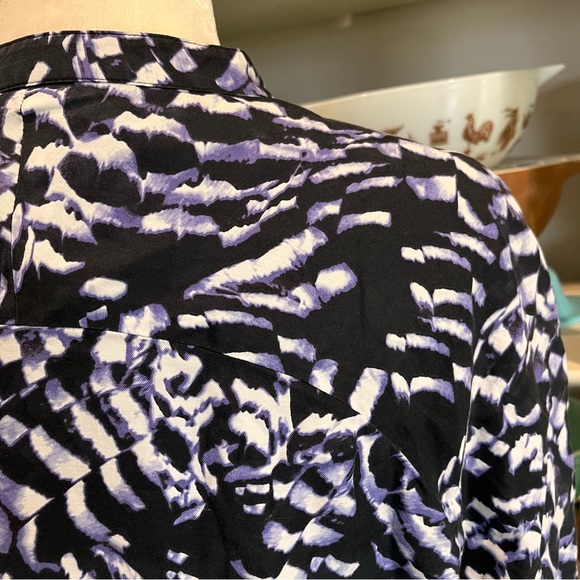 Karen Millen Animal Print Moto Jacket - Size 12 - Picture 6 of 13